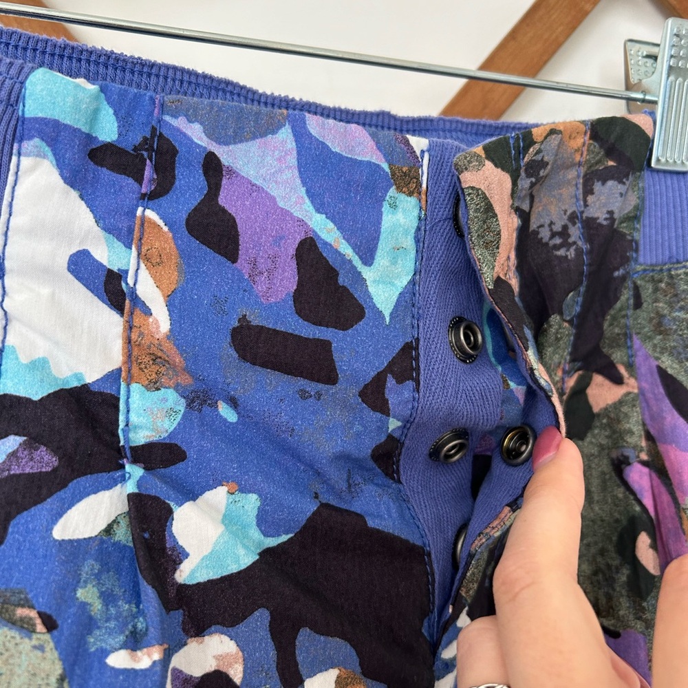 💫Free People Multicolor Camouflage Joggers - Picture 8 of 12
